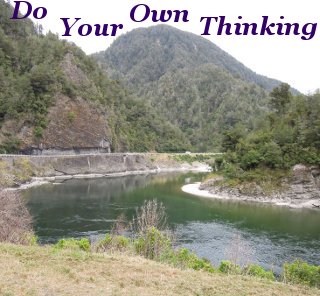 Do your own thinking Do your own thinking