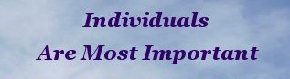 Individuals are most important